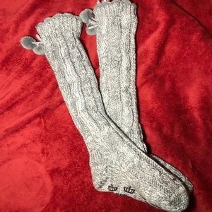 Juicy Couture Knee High Stocking Slippers